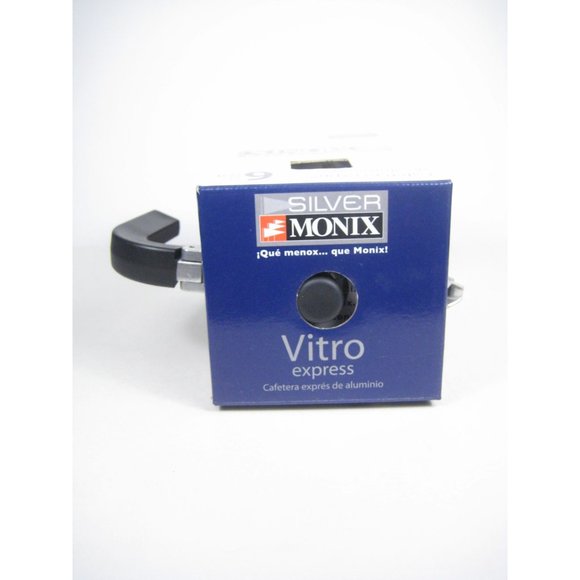 NEW Monix Cafetire Italienne 6 Tasses Servings Express Coffee Maker Non Stick - Picture 7 of 8